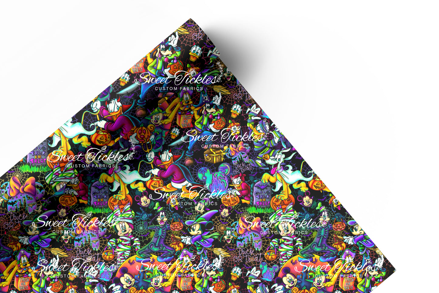 Retail R73  Spooky Trick or Treat Main Print- Black Vinyl