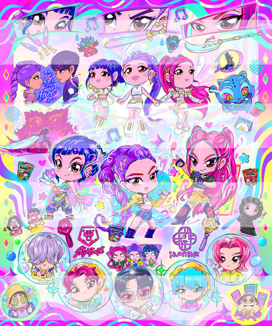 Preorder R74- KPDH Kawaii- Main Adult Topper- Colorful