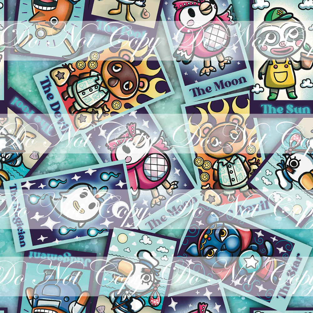 Preorder R60- Animal Neighbors Tarot- Blue