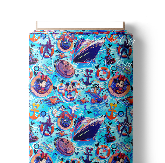 Preorder R85 -Destiny Cruise _Boat life Main Print (Blue)