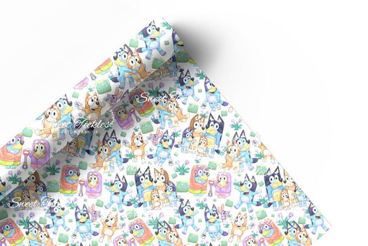 Retail R19 Puppy Adventures- Smooth and Textured Vinyl (White)