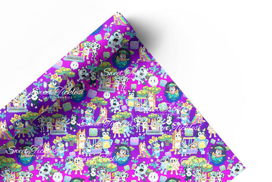 Retail R27 Puppy Adventures 2.0- Smooth and Textured Vinyl - Purple