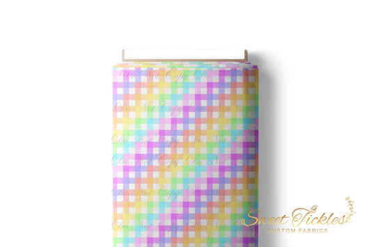 Preorder R70-Harō Kiti- Gingham Rainbow Lines