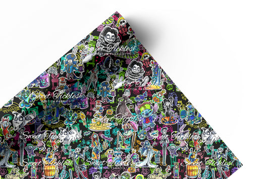 Retail Foolish Round - Colorful Main- Smooth and Textured Vinyl