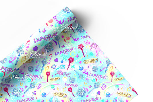 Preorder R74 KPDH Coordinate Print- Blue Vinyl