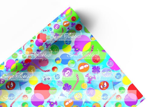 Preorder R61- Emotions- Smooth and Textured Vinyl-Coordinate Blue