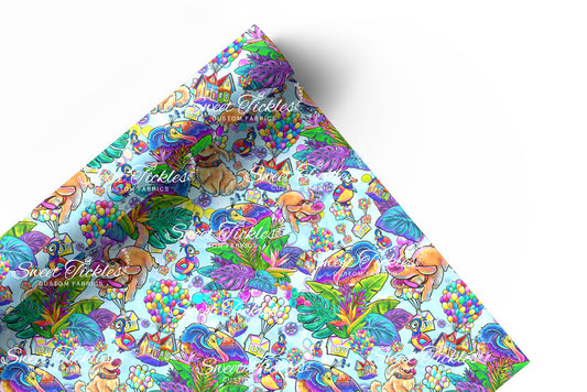 Preorder R71  Adventures Awaits-Coordinate- Blue Vinyl