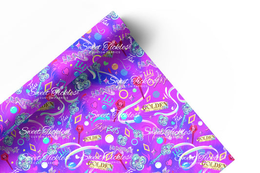 Preorder R74 KPDH Coordinate Print- Purple Vinyl