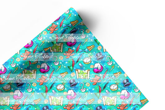 Preorder R61- Never Grow Up- Smooth and Textured Vinyl- Coordinate Light Green