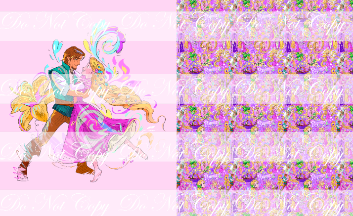 Preorder R83-The Magic of The Golden Hair- Child/ Toddler Blanket Topper -Dancing