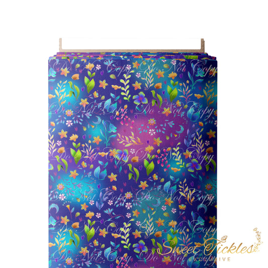 Preorder R72-The Magic Mirror- Flowers Coord- Dark Blue