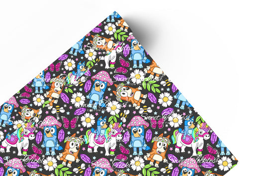 Preorder R69 Garden Heelers - Smooth and Textured Vinyl - Dark