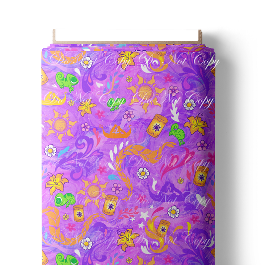 Preorder R83 - The Magic of The Golden Hair _ Main Print - Purple