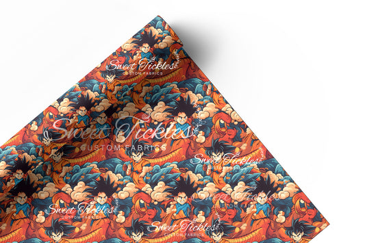 Preorder R57- Smooth and Textured Vinyl- Anime DBZ Goku Dragon