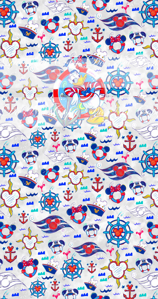 Preorder R60 -Cruise Panels- Boy Ducky -Grey