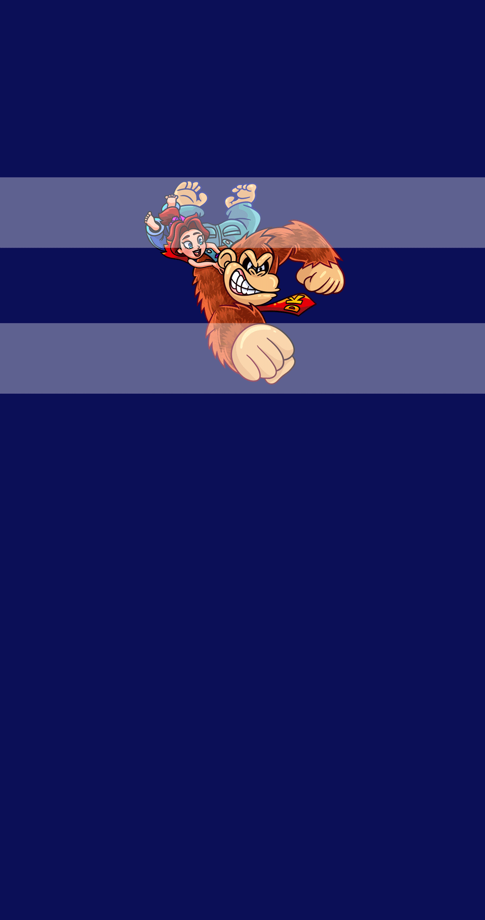 Preorder R75-DK Collection (Child, Big kids, Adults)- Donkey Flying with Girl - Dark Blue