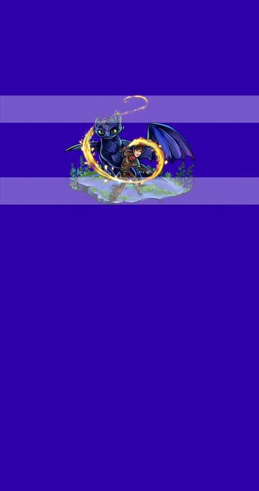 Preorder R75-Vikings and Dragons (Child, Big kids, Adults)-Dragon and Boy/ Magic - Blue