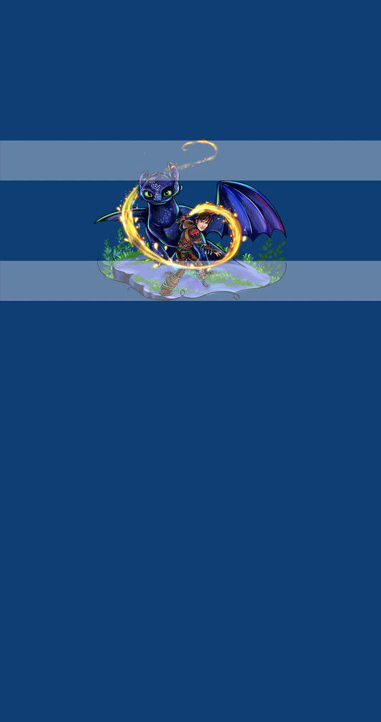 Preorder R75-Vikings and Dragons (Child, Big kids, Adults)-Dragon and Boy/ Magic - Dark Blue