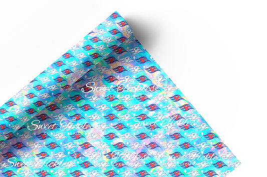 Preorder R60- Smooth and Textured Vinyl- Cruise- Flags Coordinate Blue