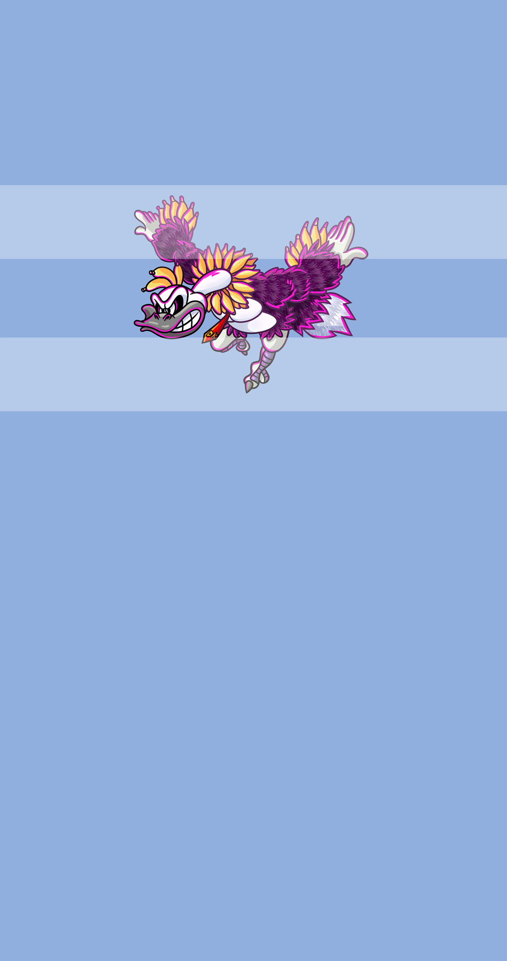 Preorder R75-DK Collection (Child, Big kids, Adults)- Flying Bird- Blue