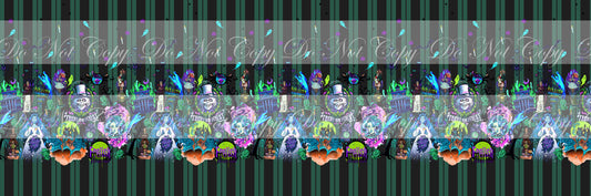 Preorder R73  Haunted Mansion - Vinyl Border Roll- Stripes
