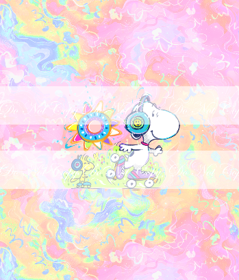 Preorder R84 -Snoopy Summer-Headphones- Pink Panel