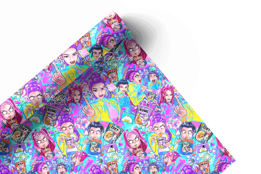 Preorder R76 KPDH 2.0 - Main Print - Bright Teal- Vinyl