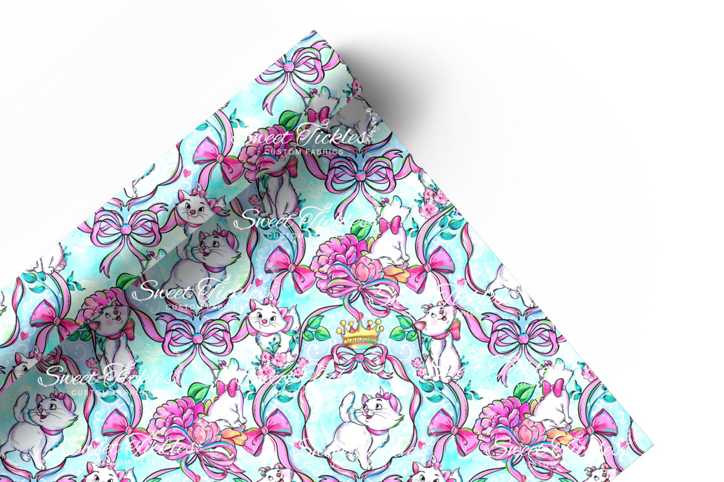 Preorder R65- Smooth and Textured Vinyl- Cat's World- Kitty- Blue