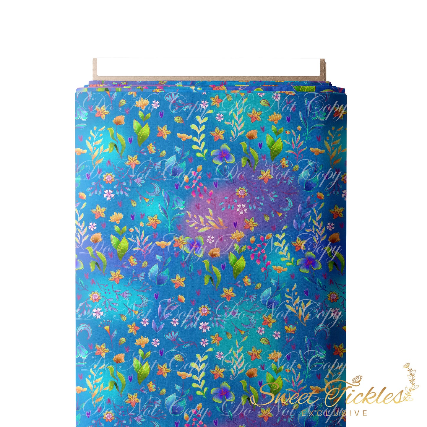 Preorder R72-The Magic Mirror- Flowers Coord- Light Blue