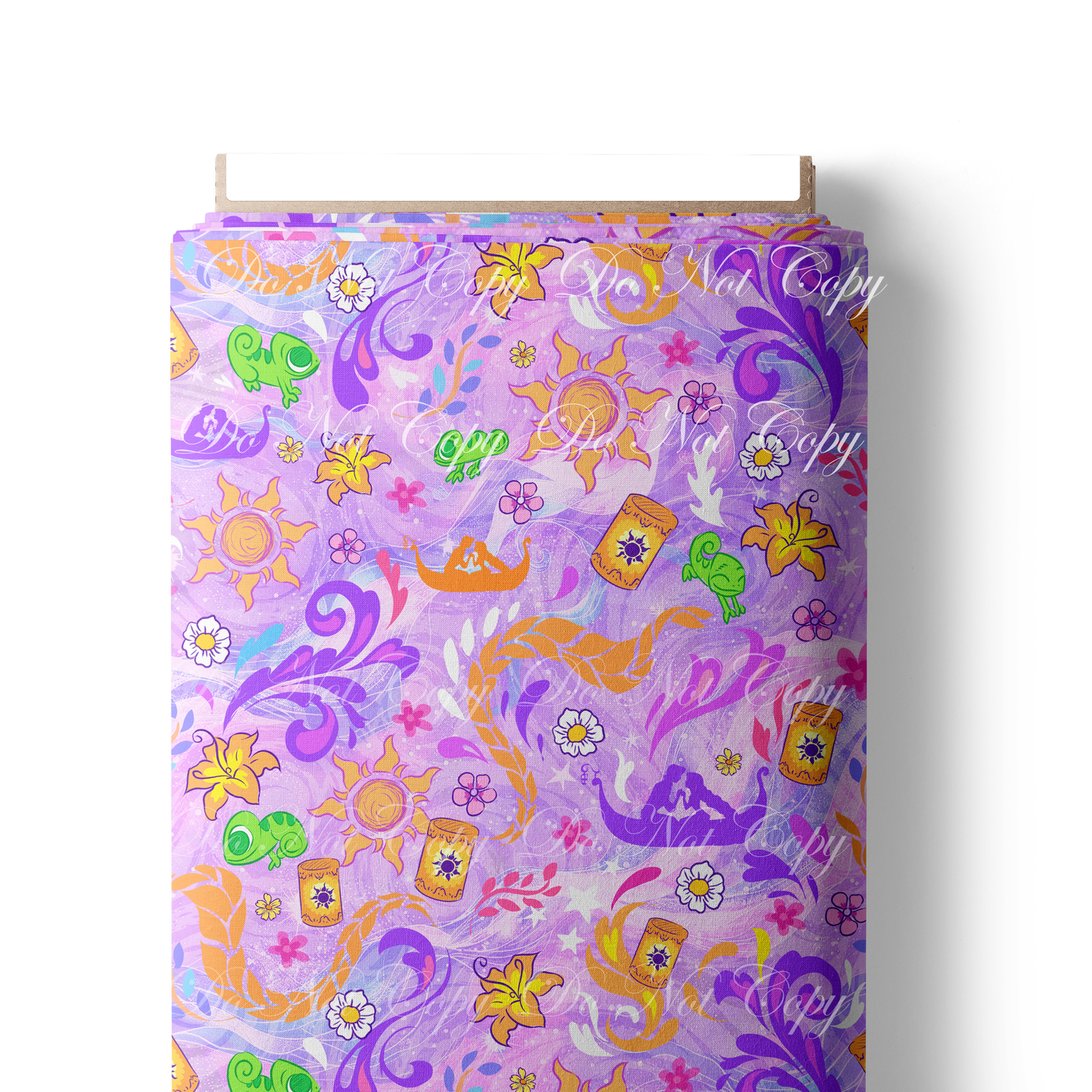 Preorder R83 - The Magic of The Golden Hair _ Coordinate Print - Light Purple