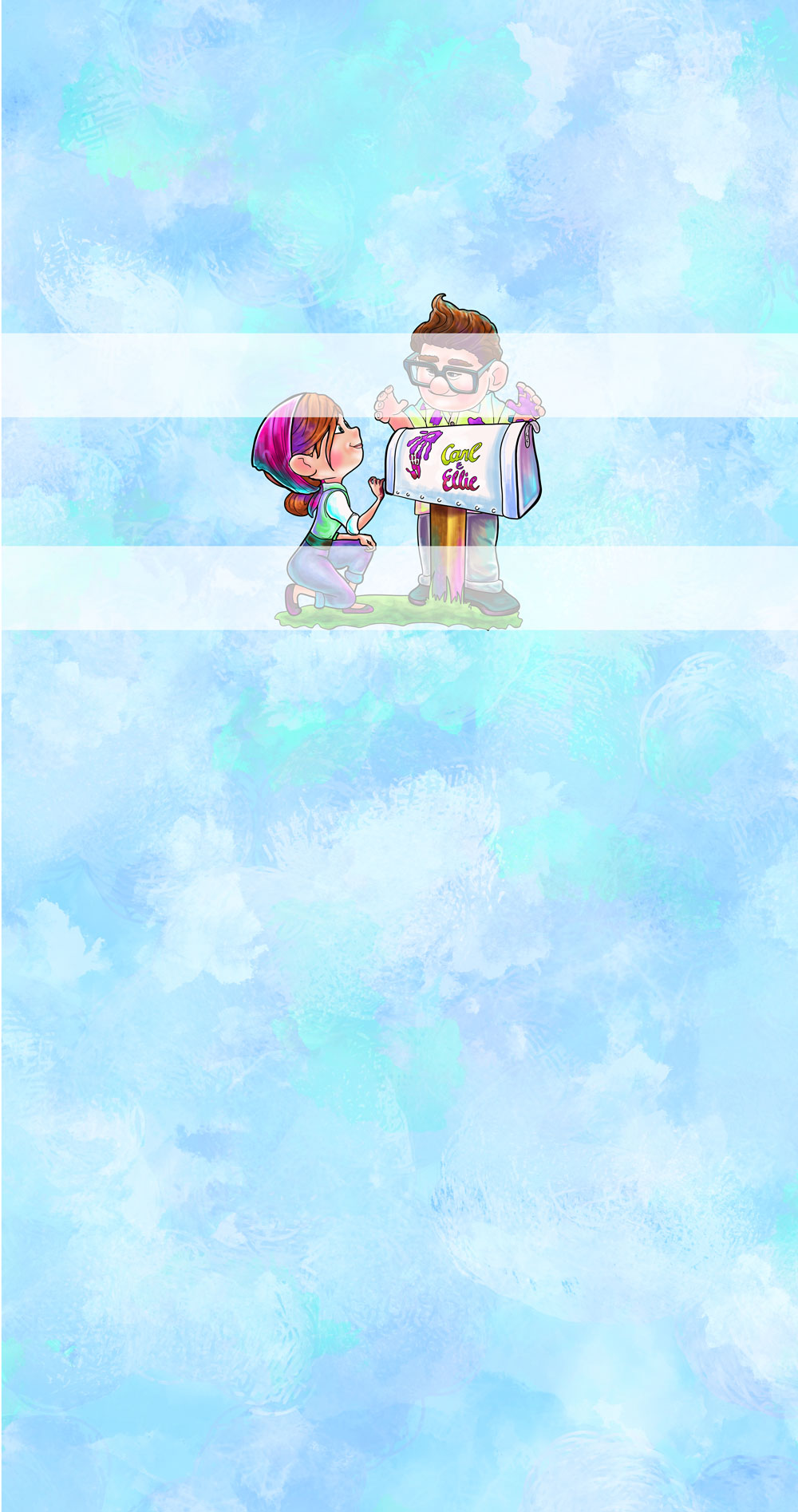 Preorder R71- Adventures Await- Panel - Child, Big kids, Adults) Mailbox- Blue