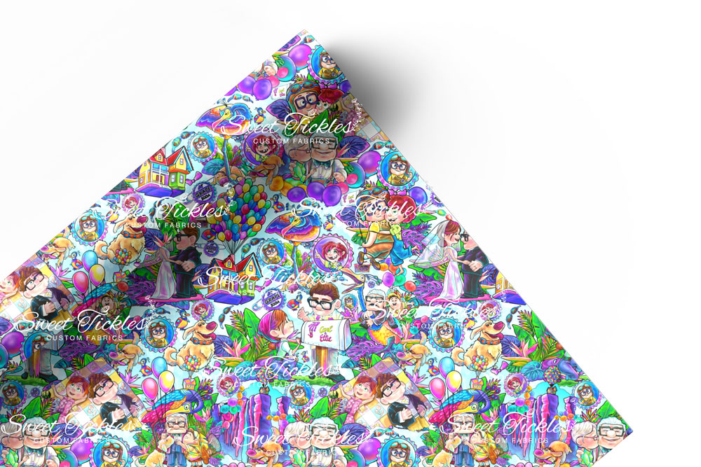 Retail R71  Adventures Awaits-Main Print- Blue Vinyl