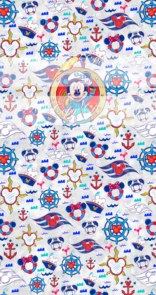 Preorder R60 -Cruise Panels- Boy Mouse -Grey