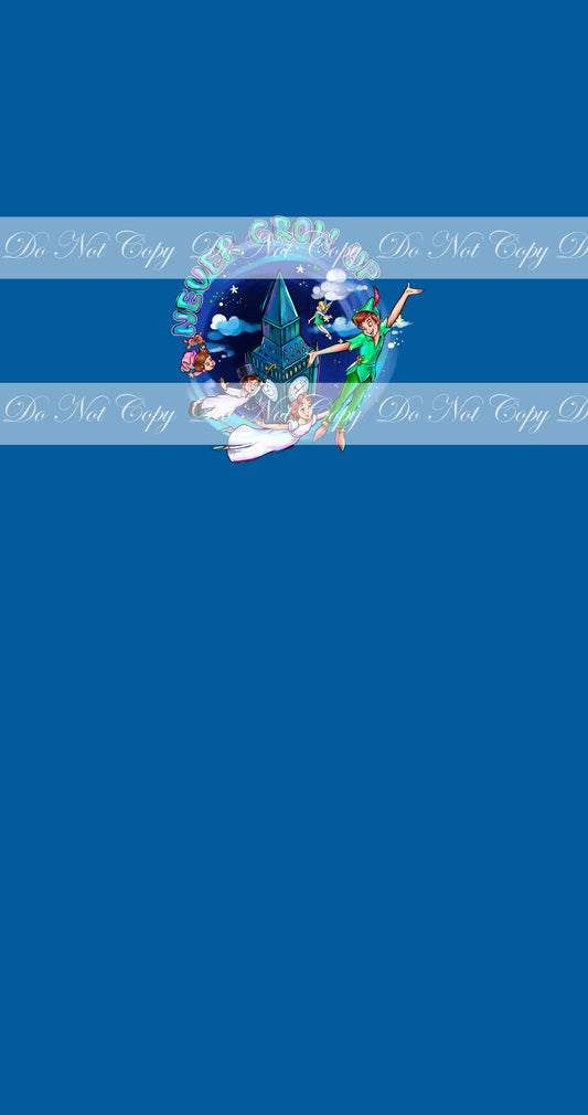 Preorder R61 -Never Grow Up Panels- Never Grow Up- Dark Blue