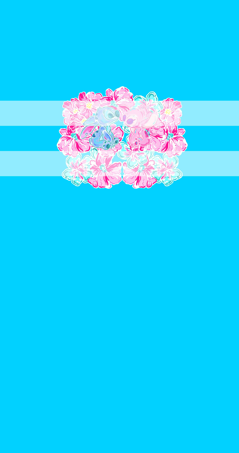 Preorder R71- LP Stitch Panel - Child, Big kids, Adults) Blue 1 - Pastel