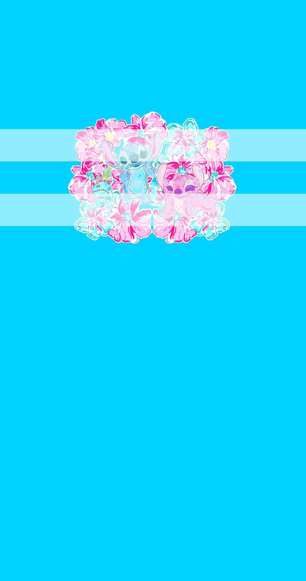 Preorder R71- LP Stitch Panel - Child, Big kids, Adults) Blue 2 - Pastel