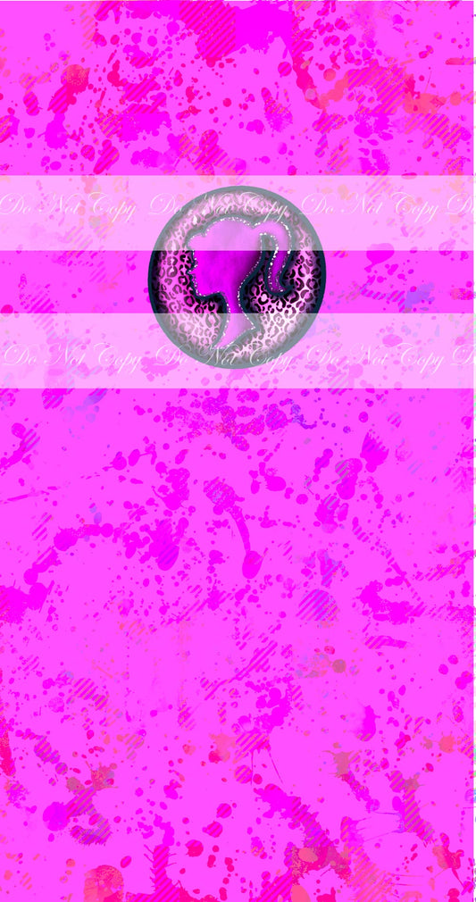 Preorder R54 -Pink World (Child, Big kids, Adults) Girl Ponytail Logo