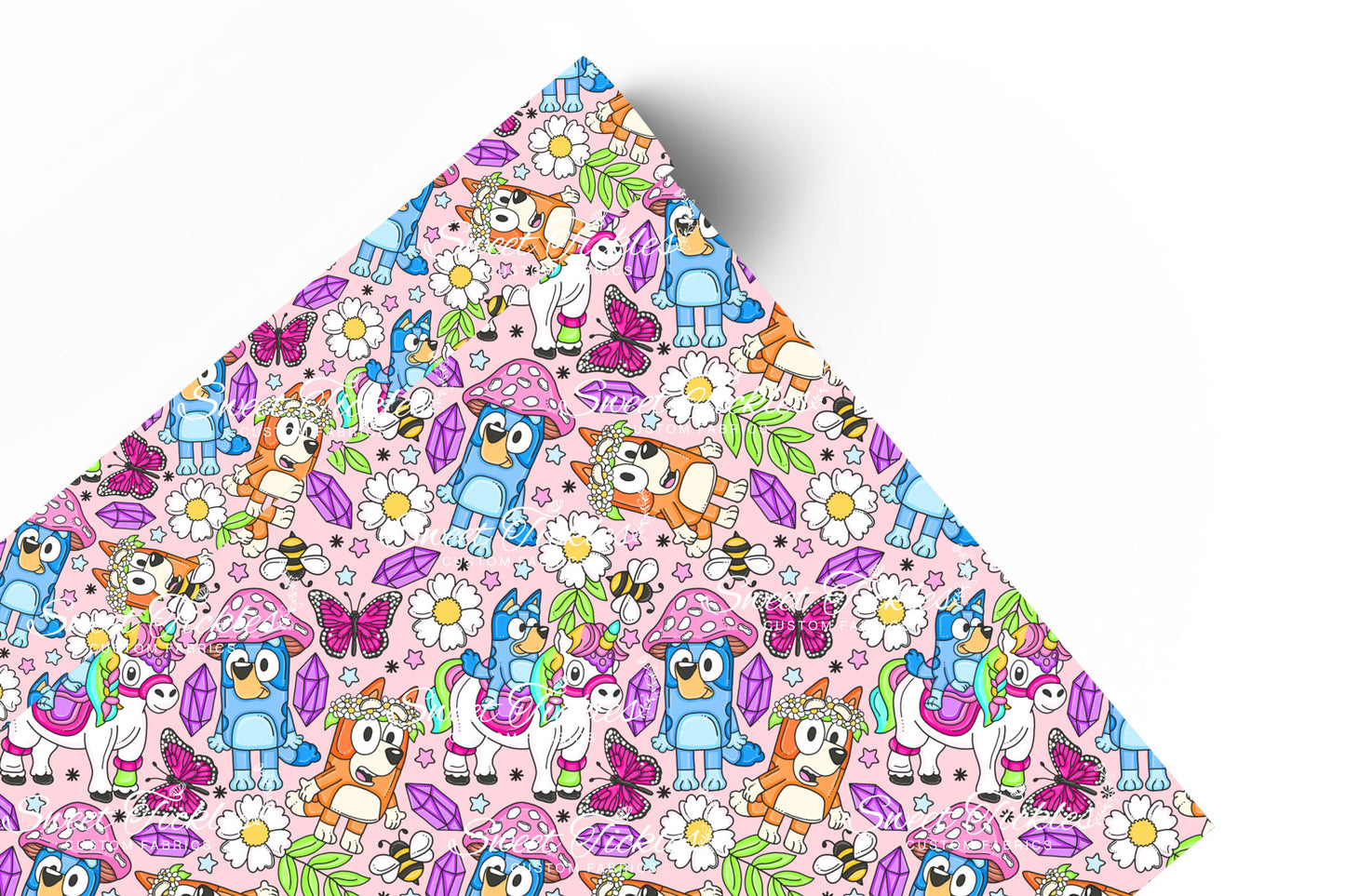 Preorder R69 Garden Heelers - Smooth and Textured Vinyl - Pink