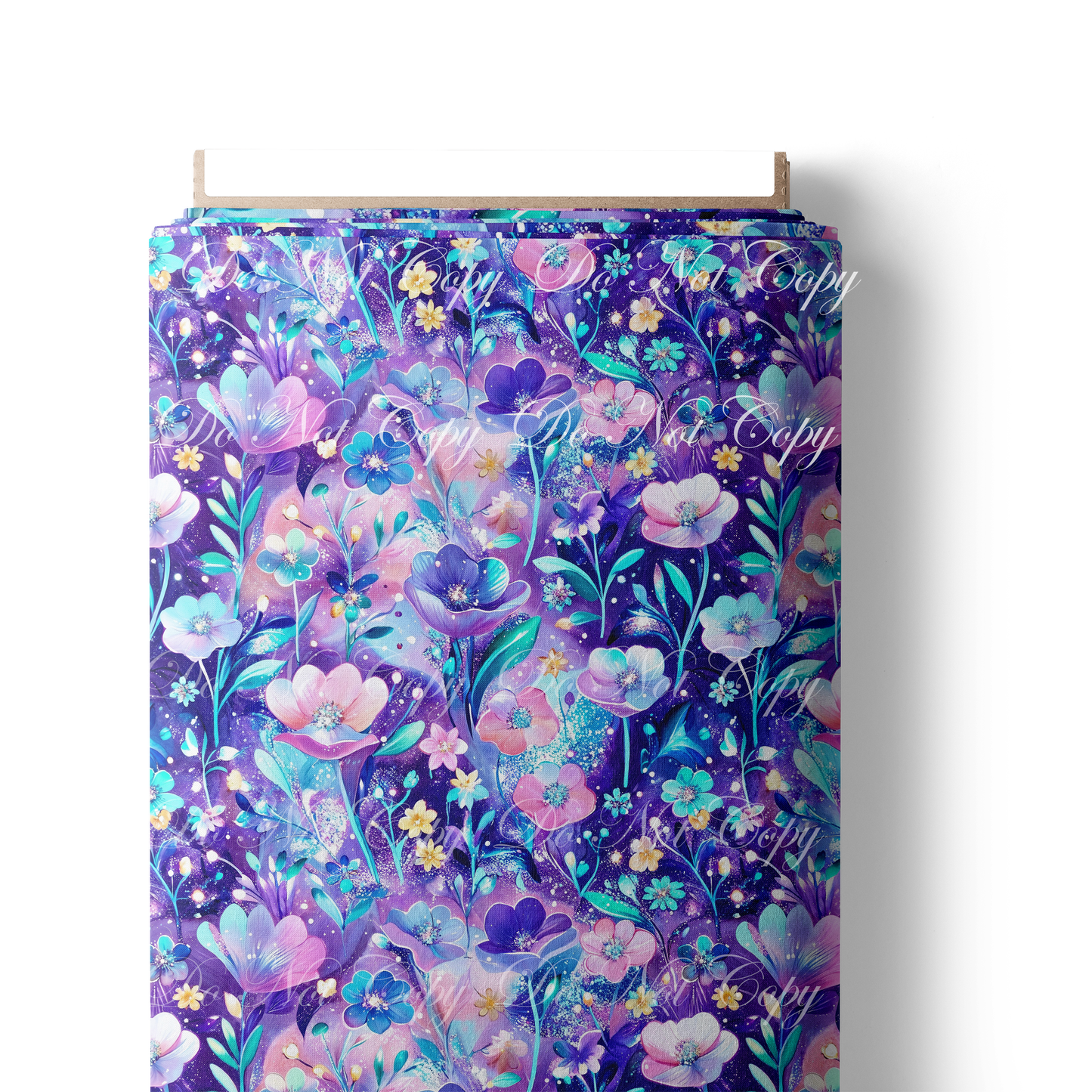 Preorder R82- Summer Garden- Pink and Blue Flowers Main Print