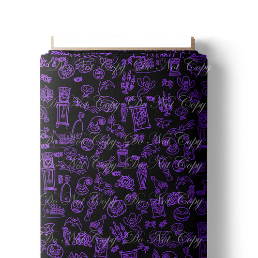 Retail Foolish Round Collection-  Purple Coordinate- Sweet Luxe