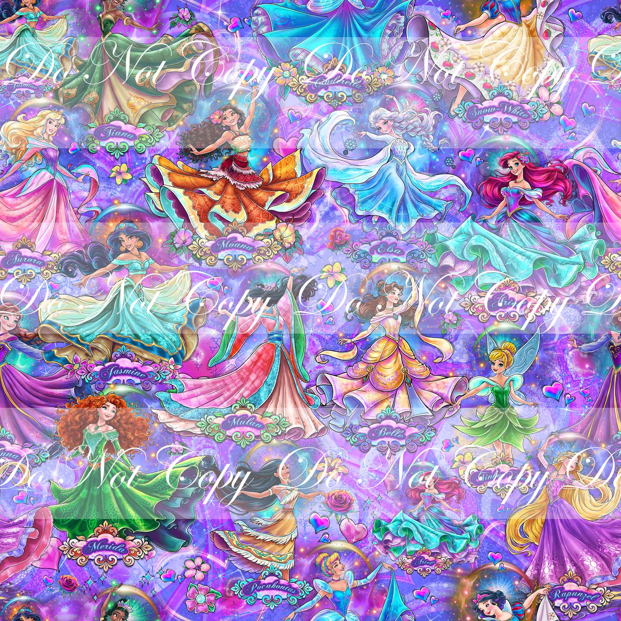 Preorder R67- Princesses Enchanted Tales- Main Print (Purple) – Sweet ...