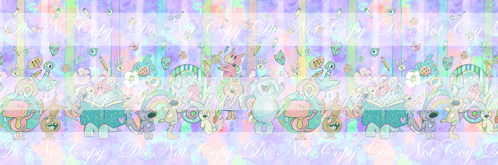 Preorder R59- Smooth and Textured Vinyl- The Piggy, The Elephant and The Birdie-Pale Purple Roll