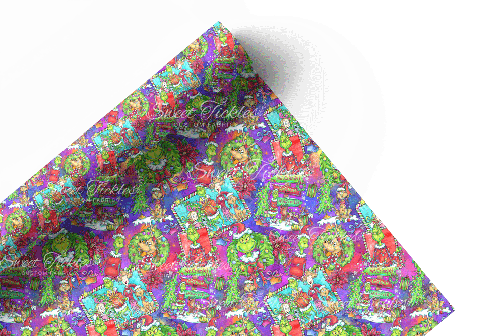 Preorder R76- Who Ville- Purple Main Print -  Vinyl