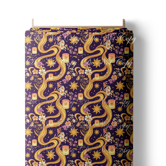 Preorder R83 - The Magic of The Golden Hair - Entangled Coordinate Print