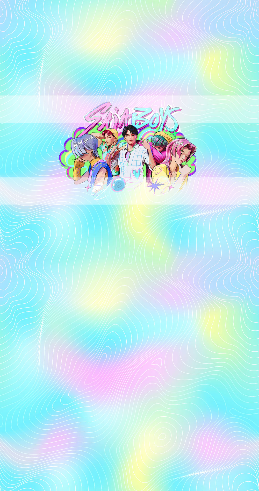 Preorder R74-KPDH- Panel - Child, Big kids, Adults) Idol Boys