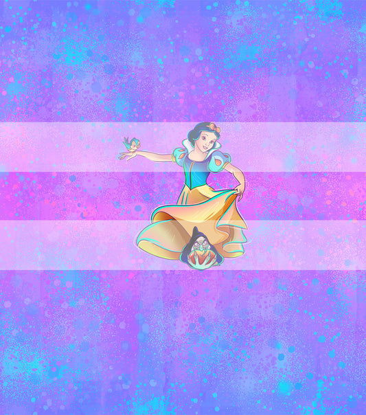 Preorder R72- The Magic Mirror- Panel - Child, Big kids, Adults)Bird-Light Blue