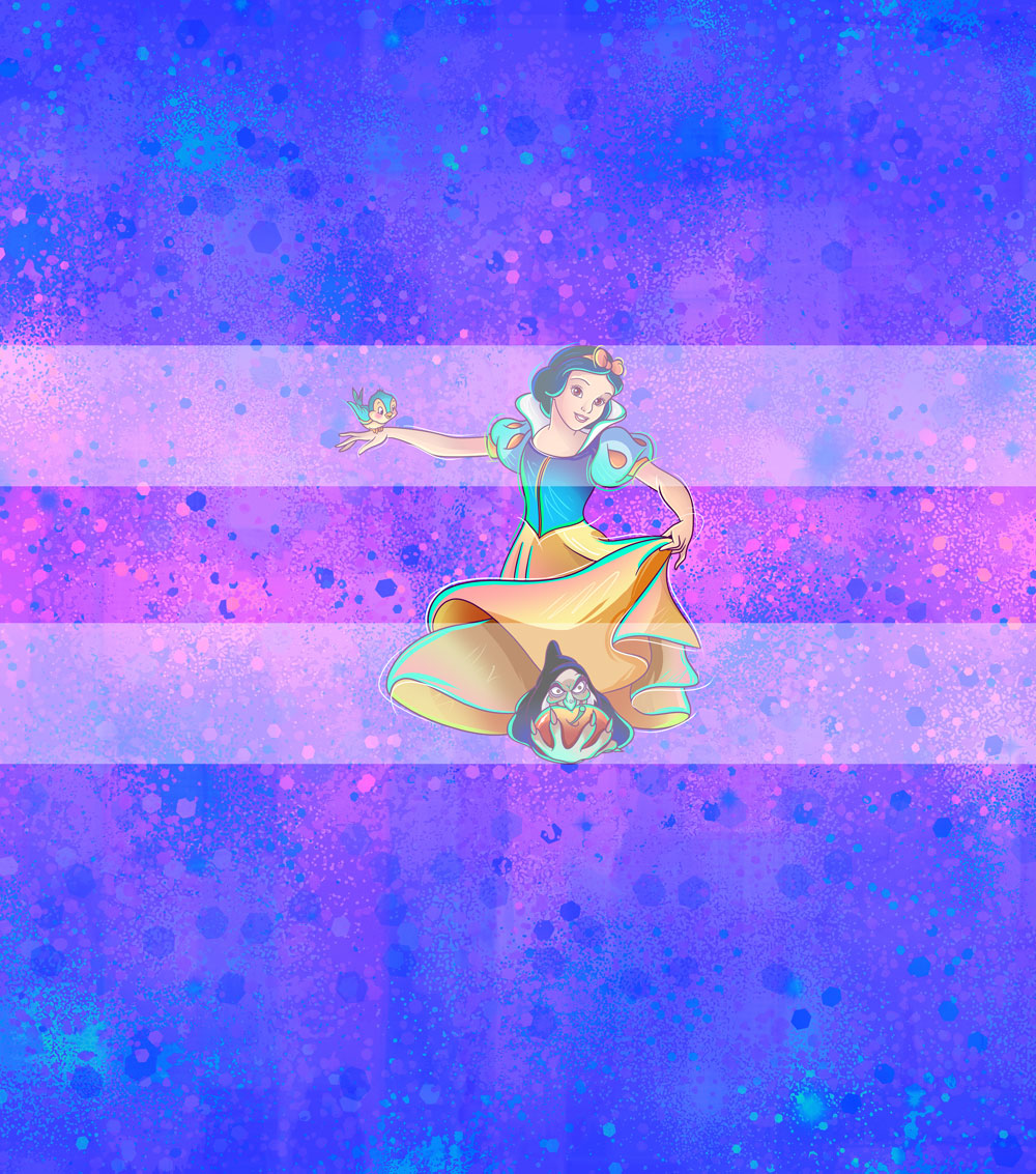 Preorder R72- The Magic Mirror- Panel - Child, Big kids, Adults)Bird- Dark Blue