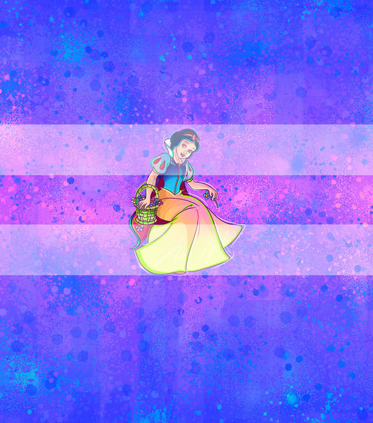 Preorder R72- The Magic Mirror- Panel - Child, Big kids, Adults)Basket- Dark Blue