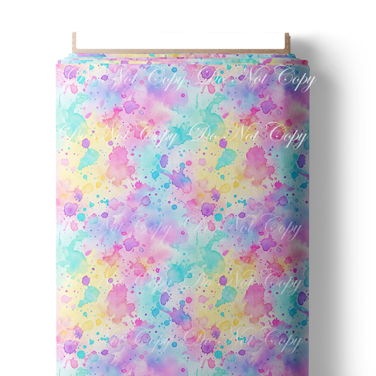 Preorder R83 - Dreamy Color _ Abstract Pastel Ink Splash