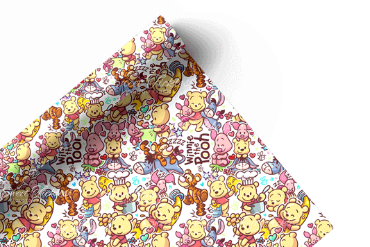 Preorder R76 Golden Honey Print- Stacked Vinyl (White)